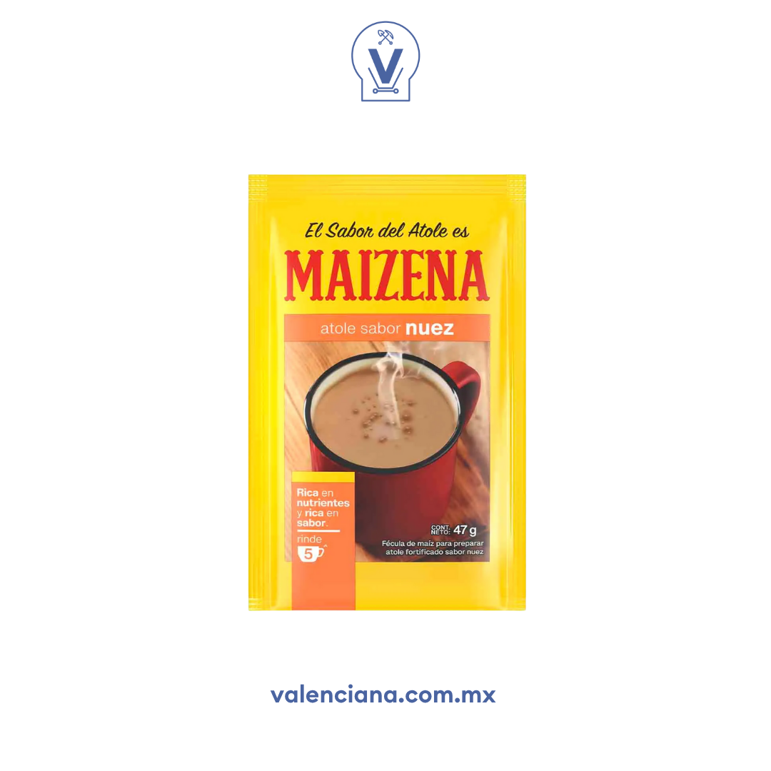 Fécula de Maíz Sabor Nuez Maizena 24 Sobres de 47 gr
