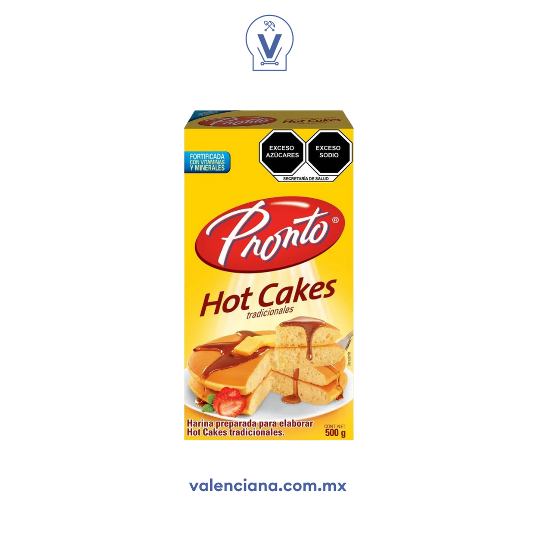 Harina para Hot Cakes Pronto 500 gr