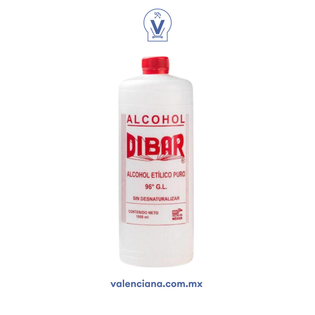 Alcohol Etílico Dibar 1 lt