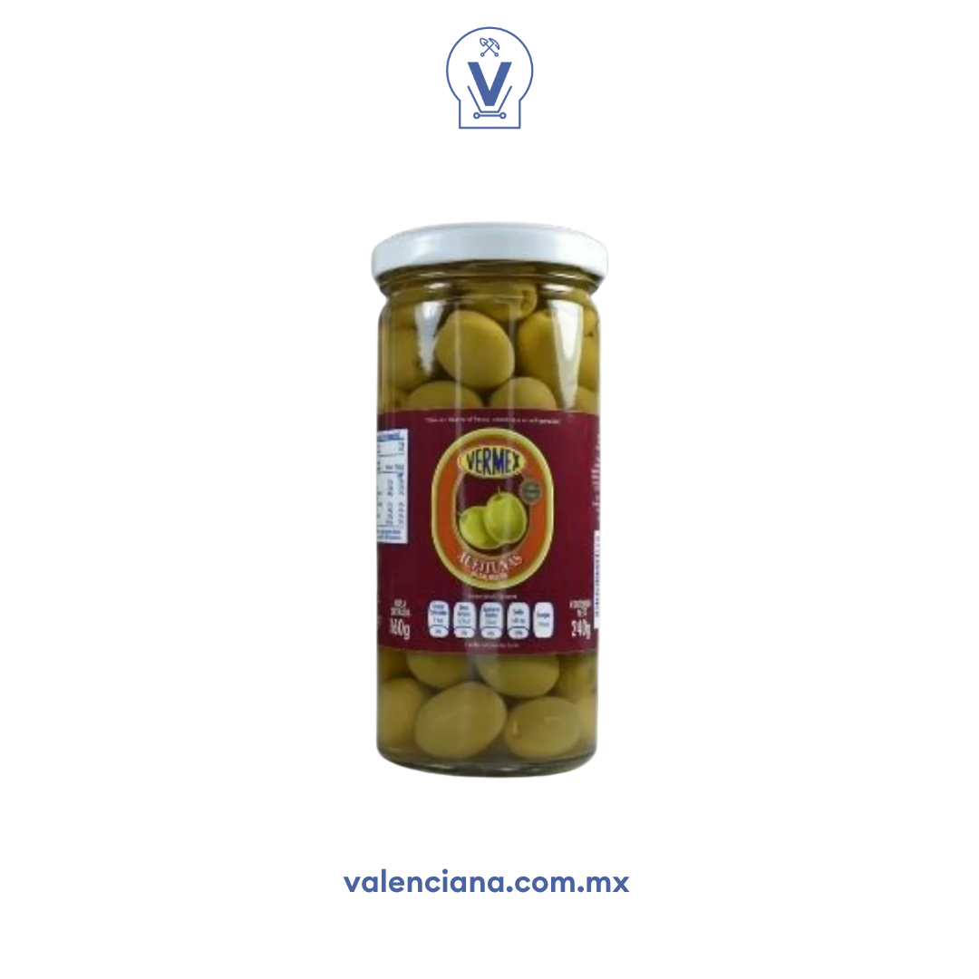 Aceitunas Enteras Vermex 240 gr