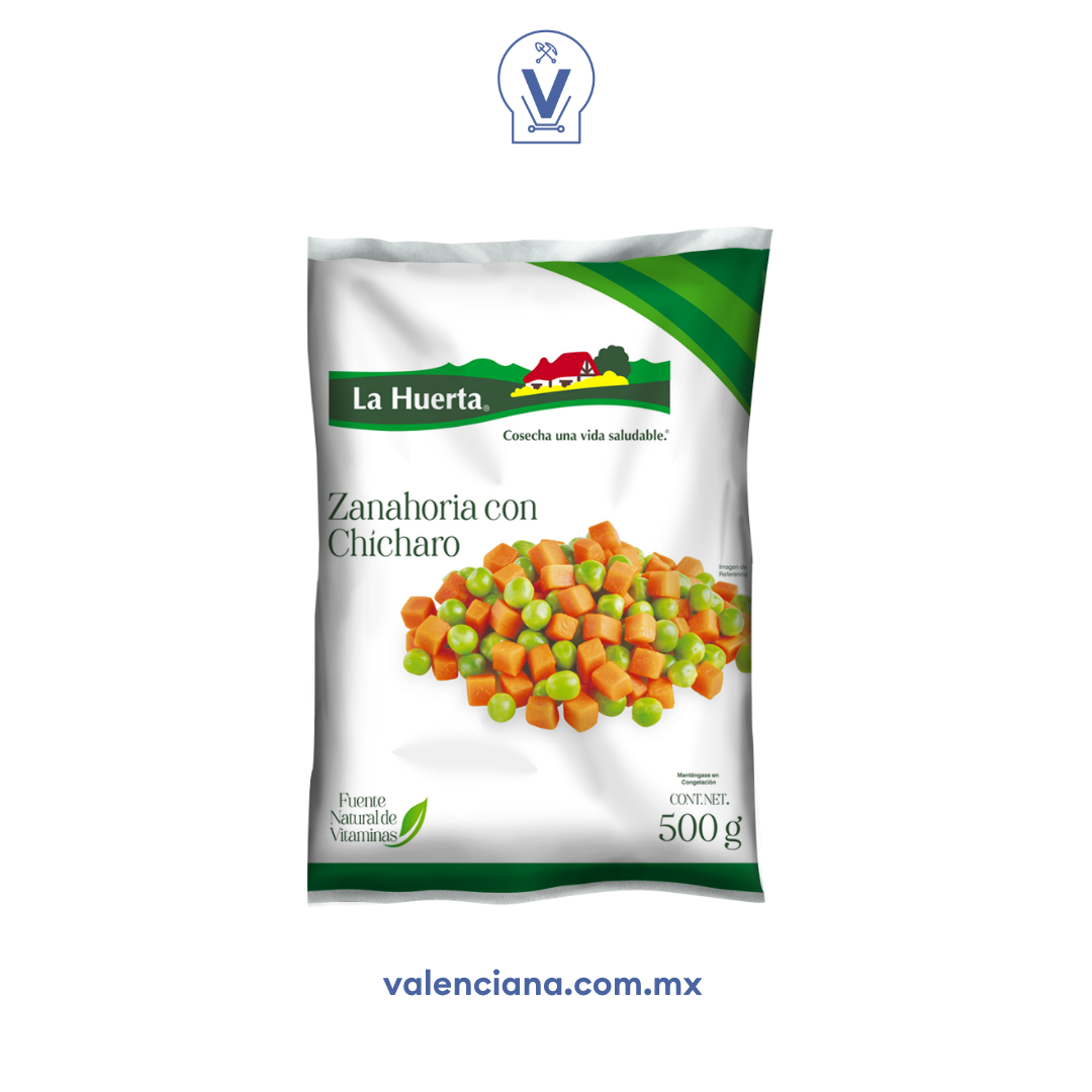 Chicharo con Zanahoria La Huerta 500 gr