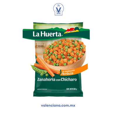 Chicharo con Zanahoria La Huerta 500 gr