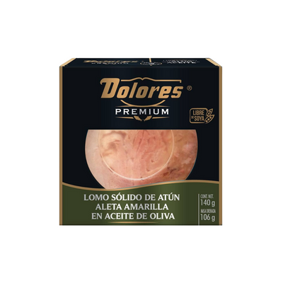 Lomo de Atún en Aceite de Oliva Dolores Premium 140 gr