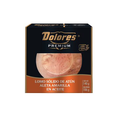 Lomo de Atún en Aceite Dolores Premium 140 gr