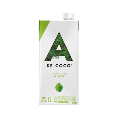 Agua de Coco A de Coco 1 lt