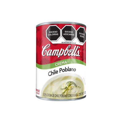 Crema de Chile Poblano Campbell´s 420 gr