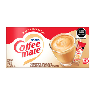 Crema para Café Coffee Mate 200 Sobres de 4 gr