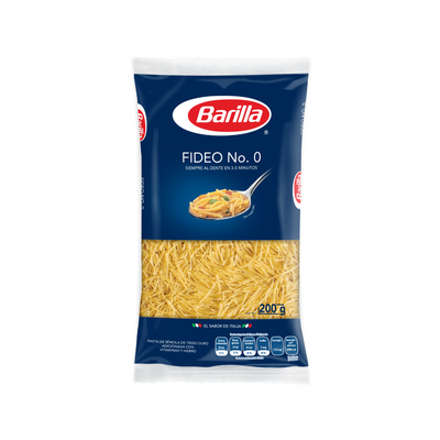 Pasta Fideo No. 0 Barilla 200 gr