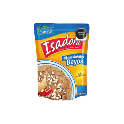 Frijoles Bayo Refrito Isadora 430 gr