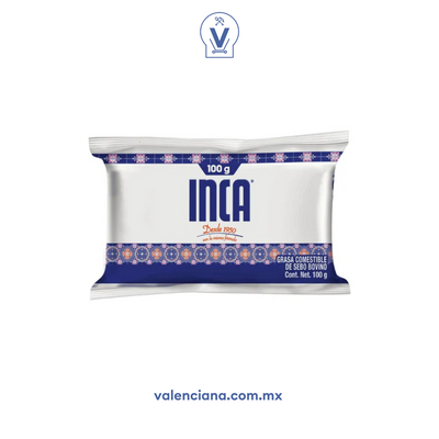 Manteca Vegetal Inca 100 gr