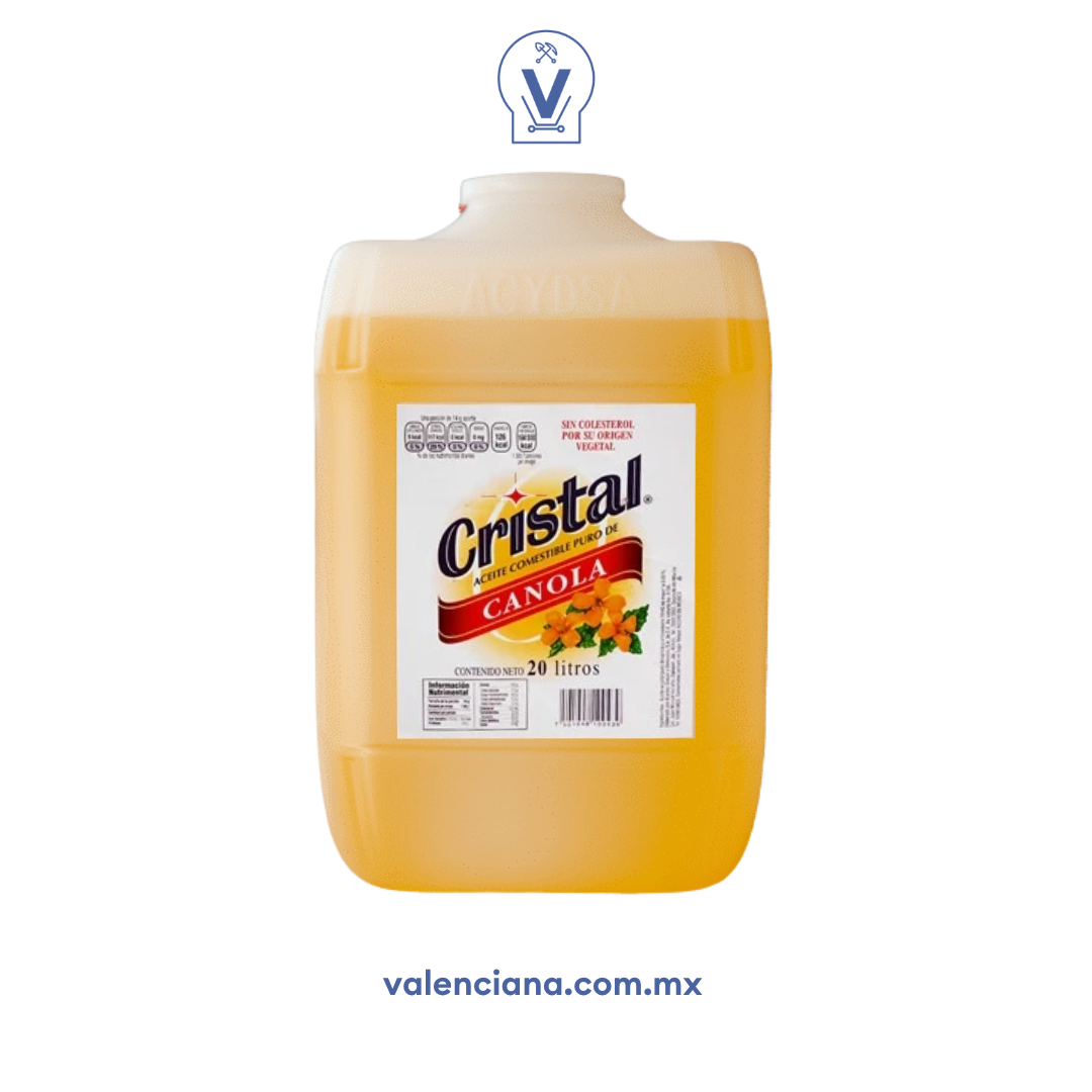 Aceite de Canola Cristal 20 lt