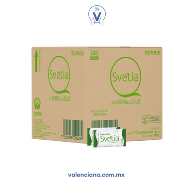 Endulzante Svetia Metco 700 Sobres de 1 gr