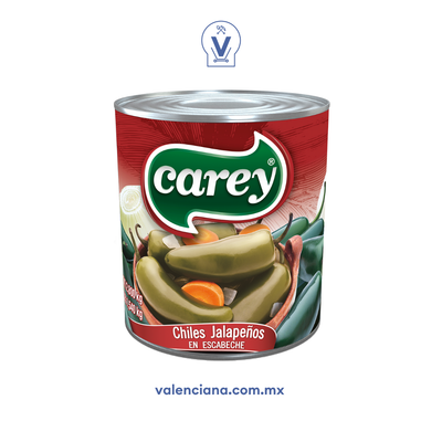 Chiles Jalapeños Carey 2.8 kg