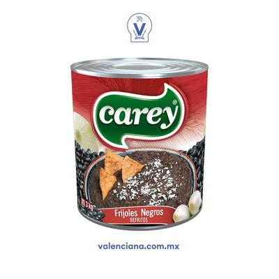 Frijoles Negros Refritos Carey 3 kg