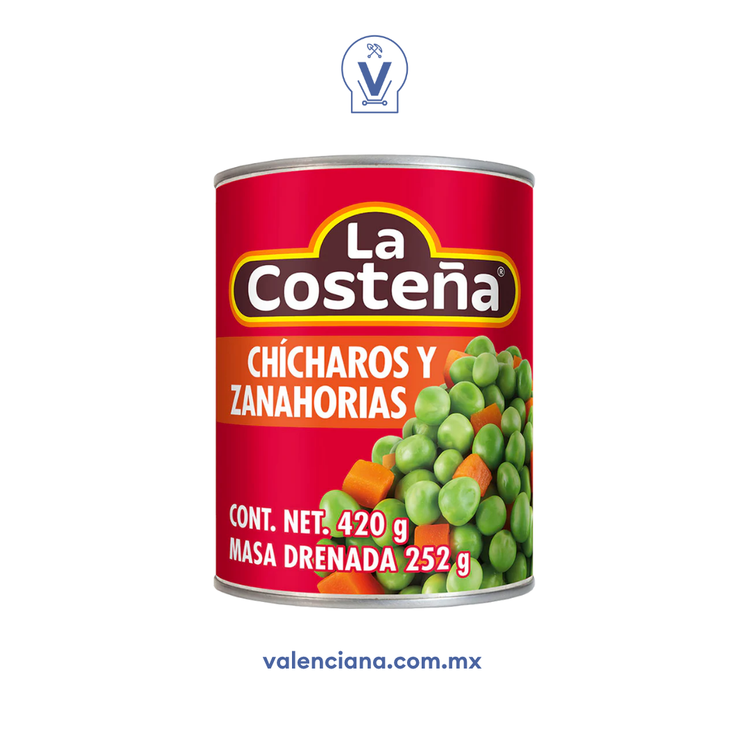 Chicharo con Zanahoria La Costeña 420 gr