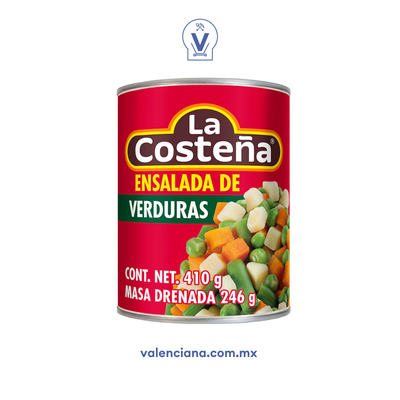 Ensalada de Verduras La Costeña 410 gr