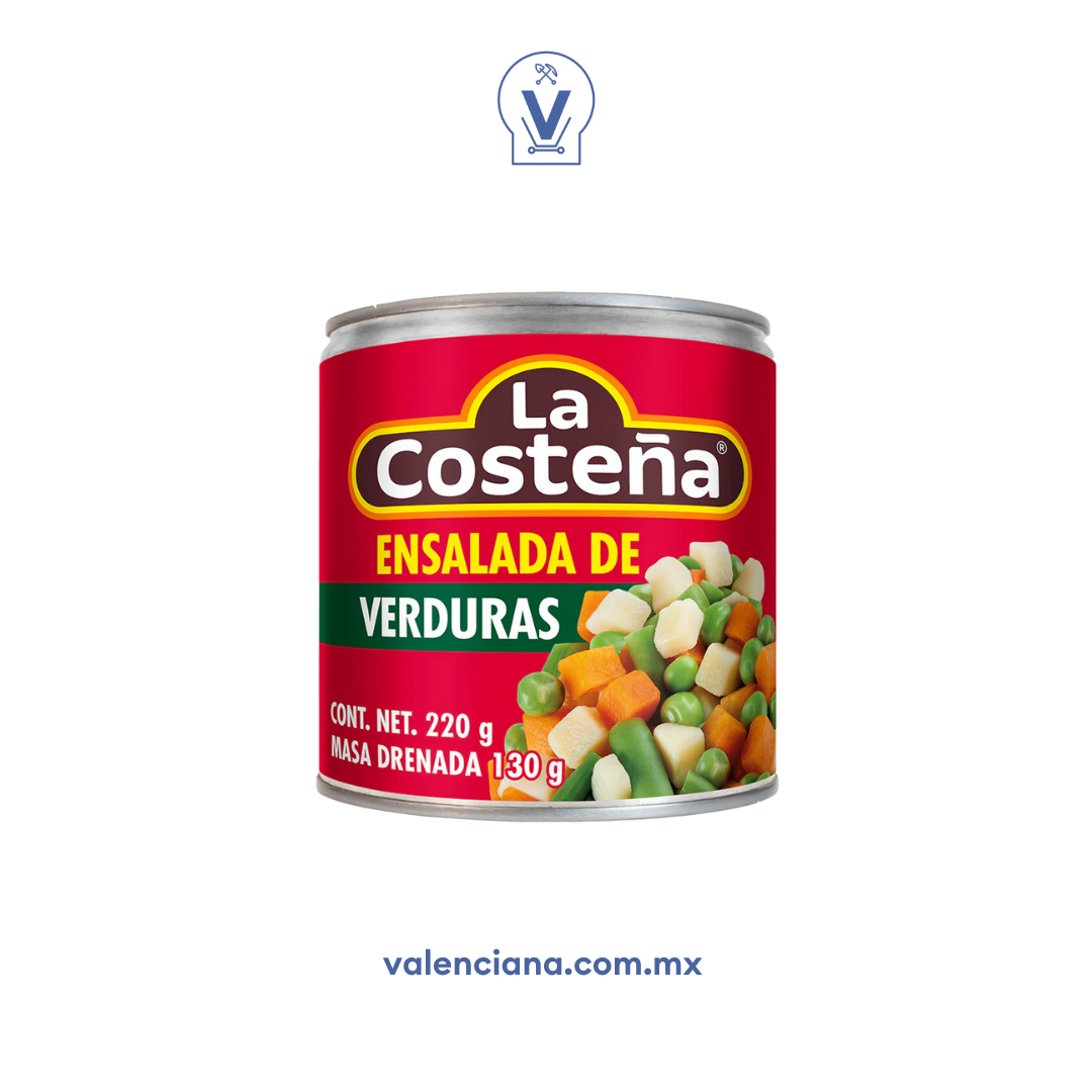 Ensalada de Verduras La Costeña 220 gr