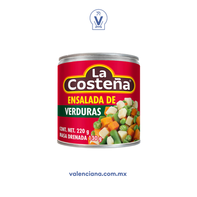 Ensalada de Verduras La Costeña 220 gr