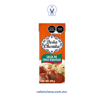 Salsa de Chile Guajillo Doña Chonita 350 gr