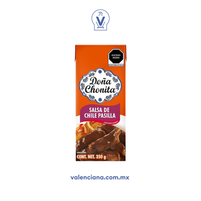 Salsa de Chile Pasilla Doña Chonita 350 gr
