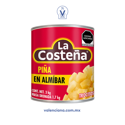 Piña en Trocitos La Costeña 3 kg