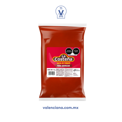 Salsa de Tomate para Aderezar en Bolsa La Costeña 3 kg