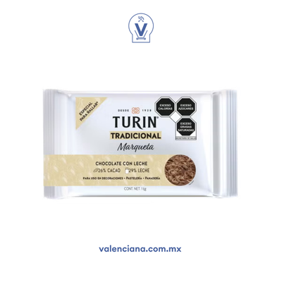 Cobertura de Chocolate con Leche Turin 1 kg