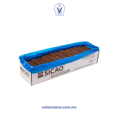Barras de chocolate Semi Amargo Sicao 2 kg