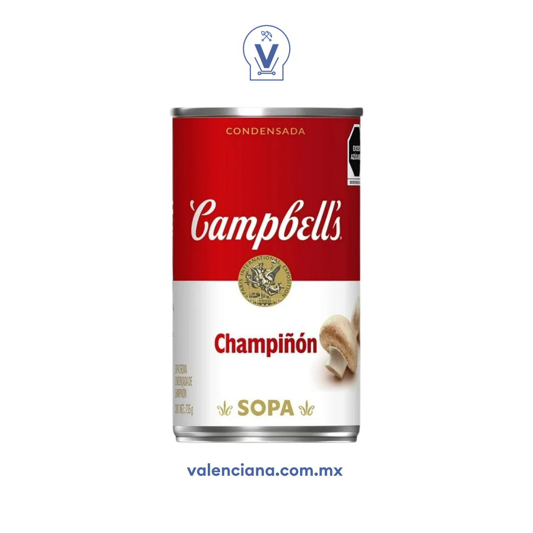Crema de Champiñón Campbell´s 735 gr
