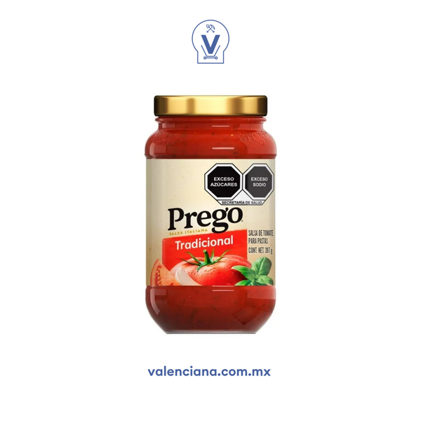 Salsa Italiana Tradicional Prego 397 gr – LaValencianaMX