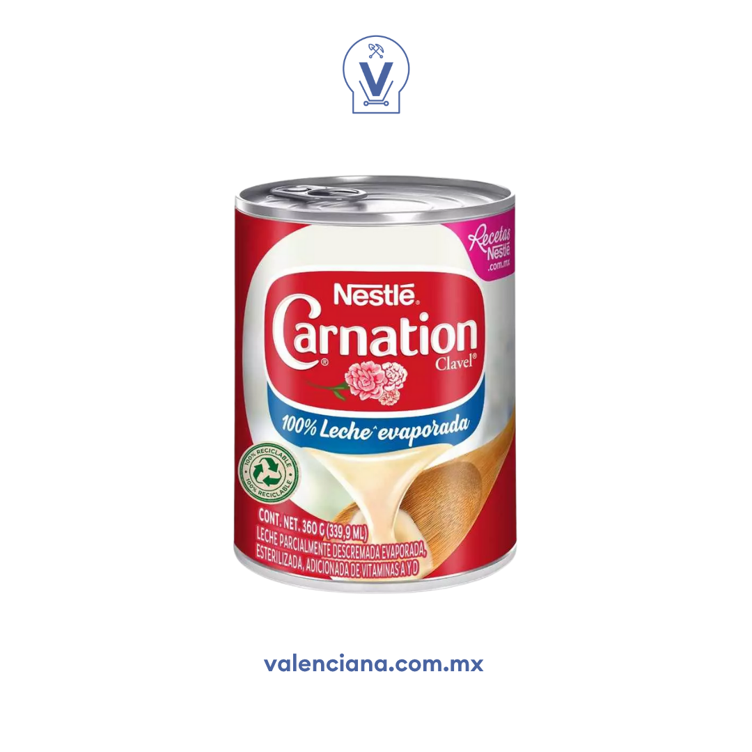 Leche Evaporada Carnation 360 gr