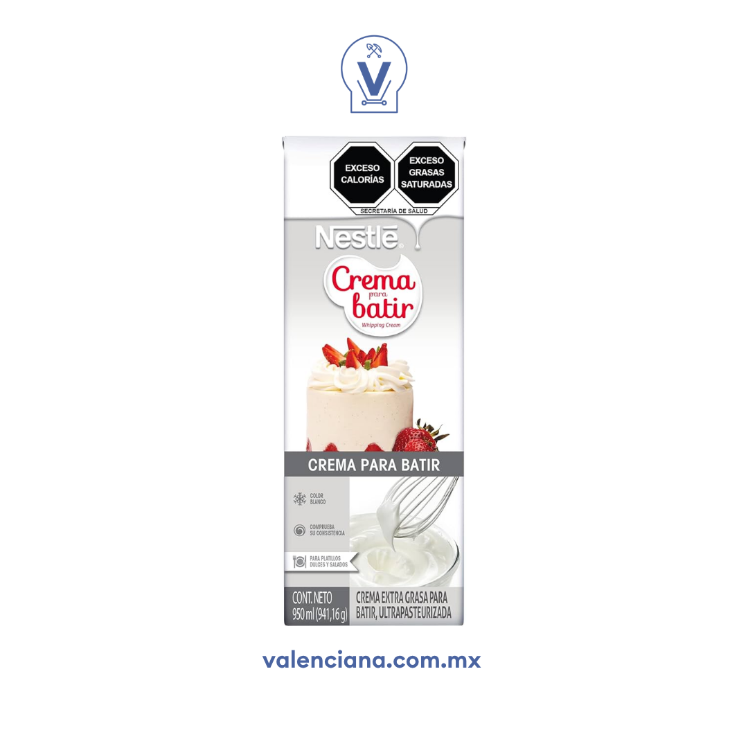 Crema para Batir Nestlé 950 ml