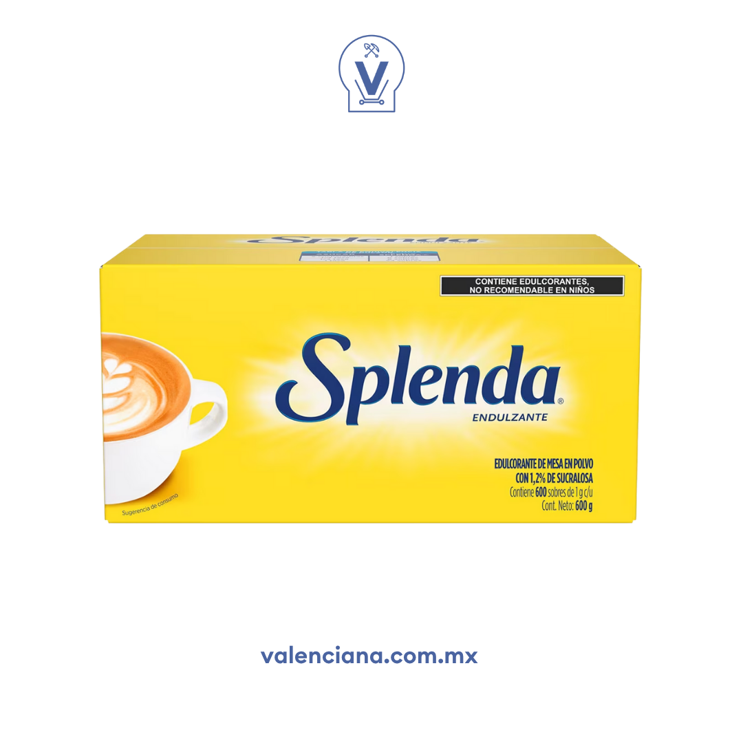 Endulzante Splenda 600 Sobres de 1 gr