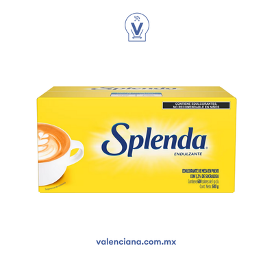 Endulzante Splenda 600 Sobres de 1 gr