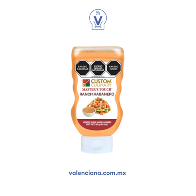 Aderezo Ranch con Habanero Custom Culinary 480 gr