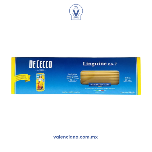 Pasta Linguine De Cecco 454 gr