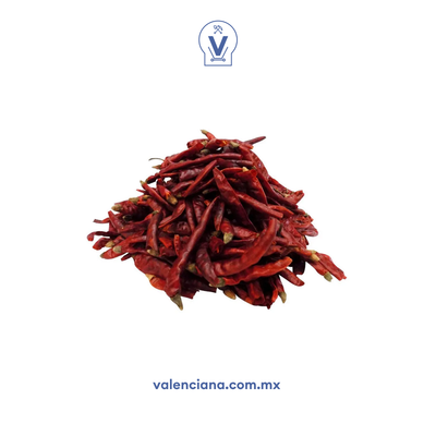 Chile de Arbol 250 gr