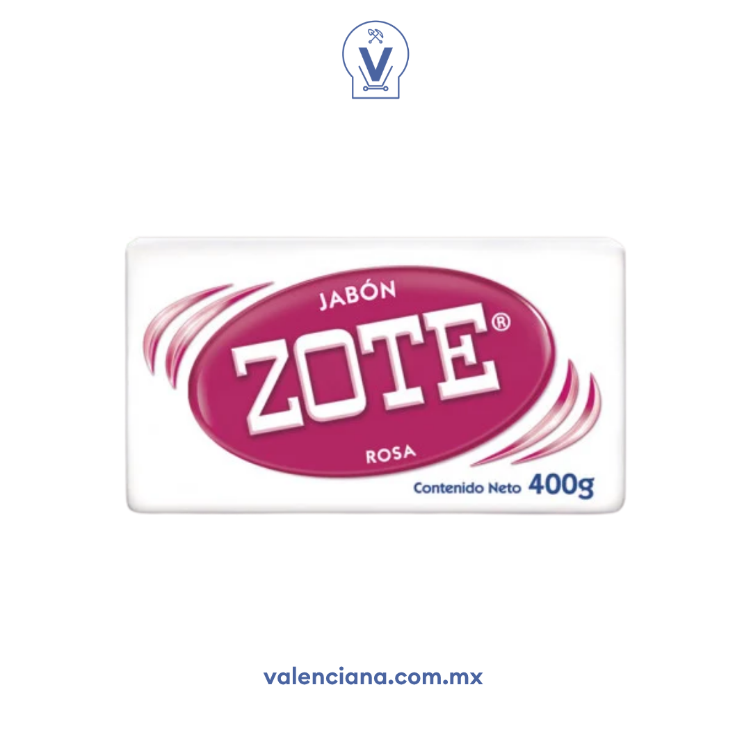 Jabón Zote Rosa 400 gr