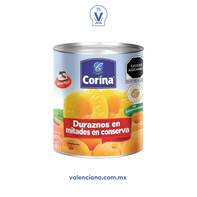 Duraznos en Mitades Corina 820 gr