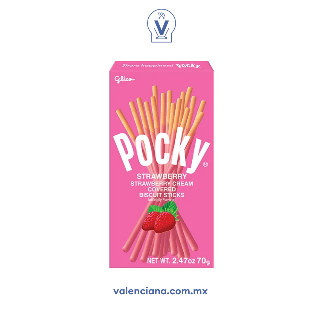 Galletas Pocky de Fresa Glico 70 g