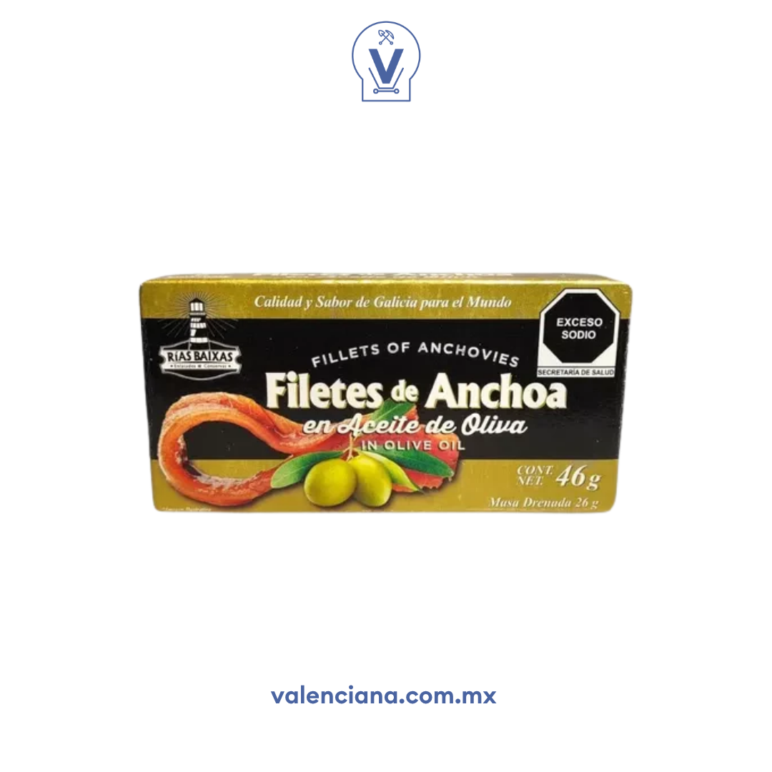 Anchoas en Aceite de Oliva Rias Baixas 46 gr