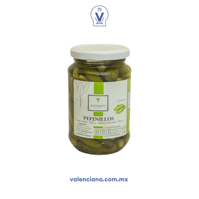 Pepinillos Cornichons Zaphron 365 gr