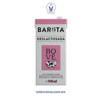 Leche Deslactosada Barista Bové 946 ml
