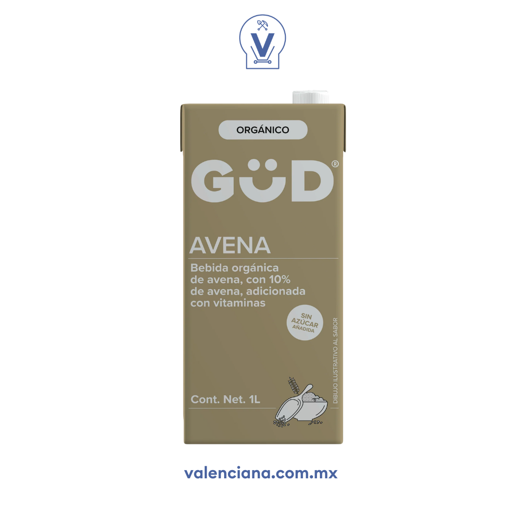 Leche de Avena Sin Azucar Gud 1 lt