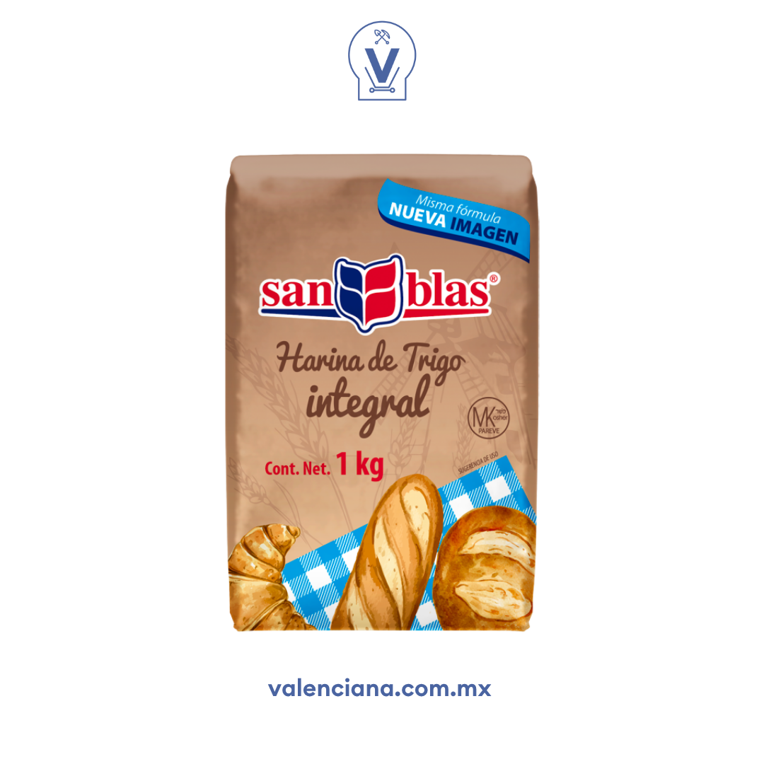 Harina de trigo Integral San Blas 1 kg