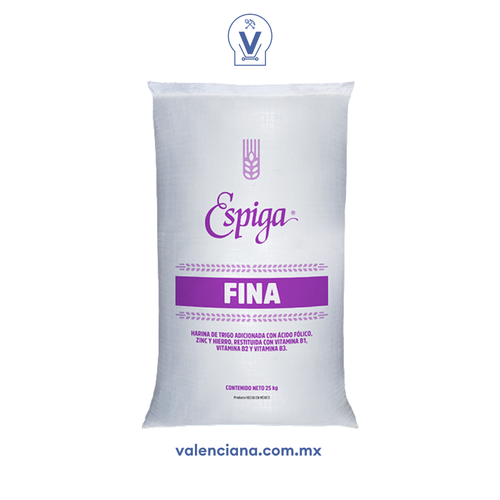 Harina de Trigo Fina Espiga 25 kg