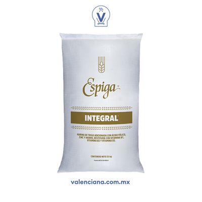 Harina de Trigo Integral Espiga 25 kg