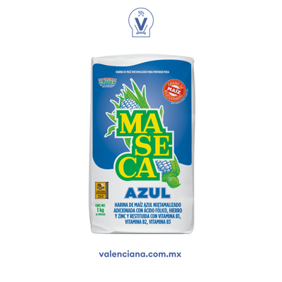 Harina de Maiz Maseca Azul 1 kg