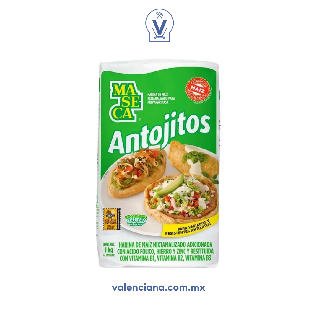 Harina de Maíz para Antojitos Maseca 1 kg