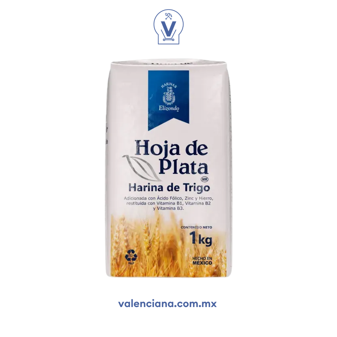 Harina de Trigo Hoja de Plata 1 kg